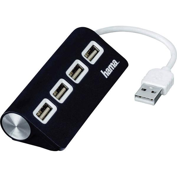 USB 2.0 HUB 1:4, HAMA crni 12177